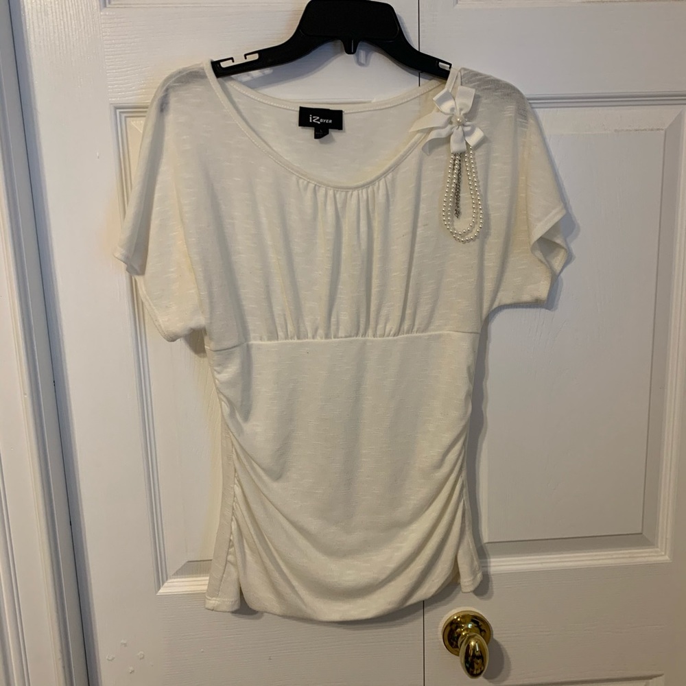 ☆ size L cream blouse ☆